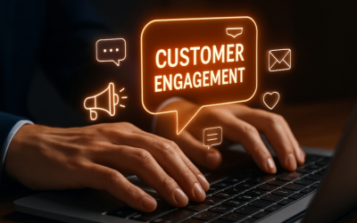 What makes Rewardola’s Customer Engagement unique for local businesses?